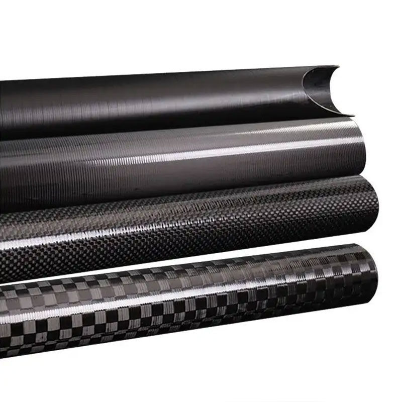 UV-Resistant Carbon Fiber 3K Matte Twill Tube 40X37mm 1000mm Long High Corrosion Resistance
