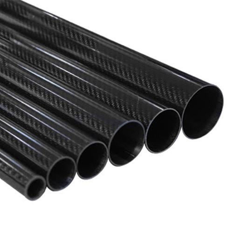 10mm x 8mm x 10000mm Carbon Fiber Tube with 1mm Wall Thickness and ±0.1mm Tolerance